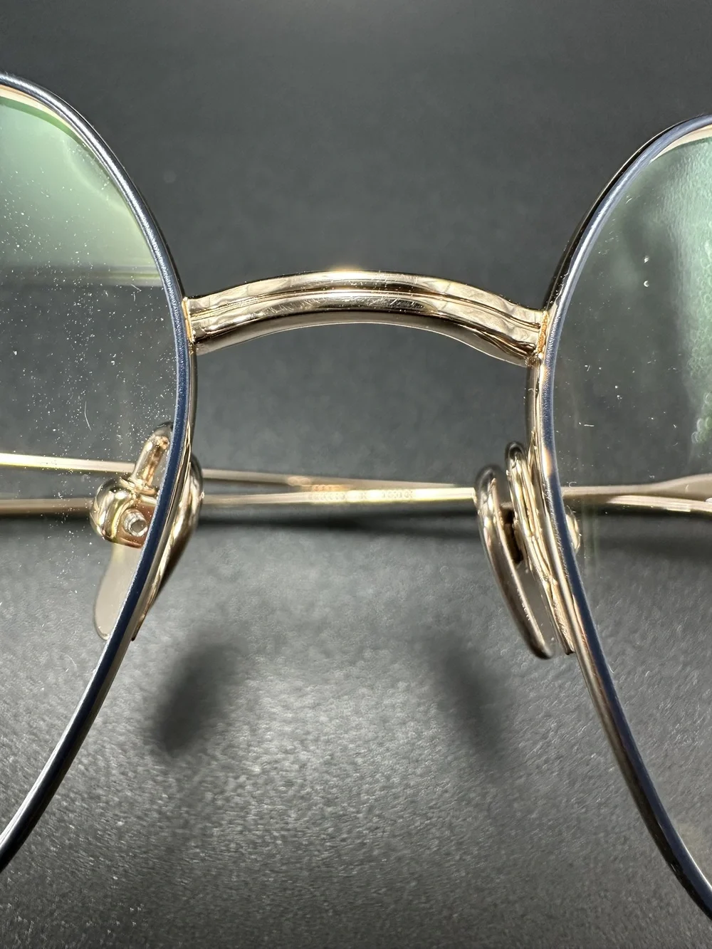 Masunaga 1905 Margot Eyewear 54-17-145 Gold Navy - Brand New